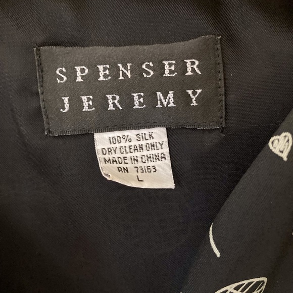 Cute Spenser Jeremy Vest 100% silk Large - Picture 3 of 5